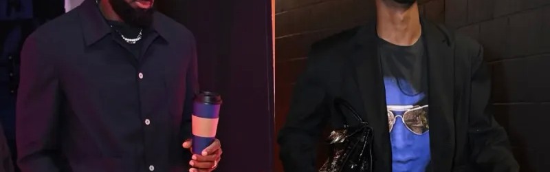 B体育官网-一触即发！NBA官方晒詹姆斯&amp;amp;亚历山大入场穿搭照